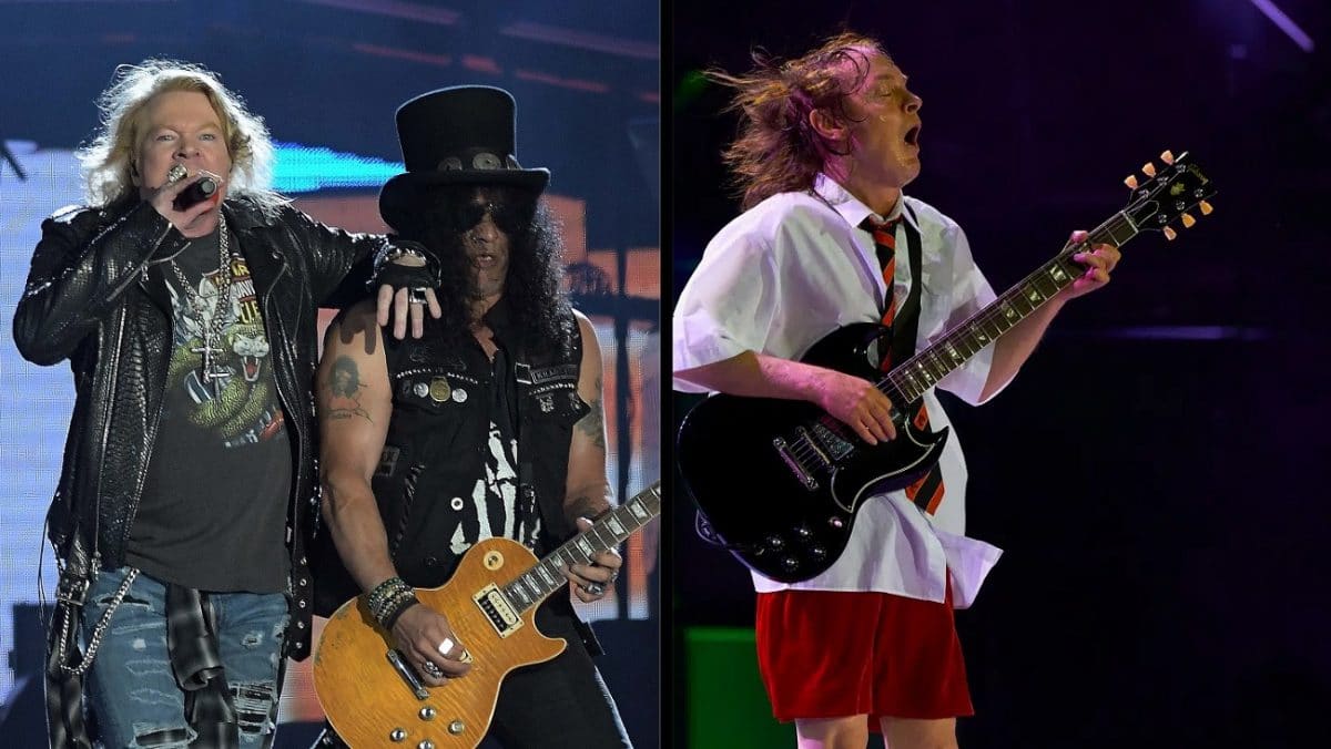 Slash dit qu’il a été “époustouflé” par la performance d’Axl Rose avec AC/DC : “C’était phénoménal”