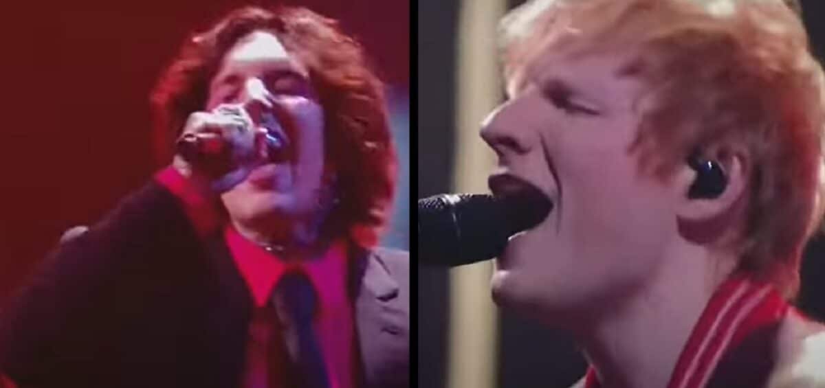 Regardez Bring Me The Horizon rejoindre Ed Sheeran sur scène pour jouer Bad Habits en direct
