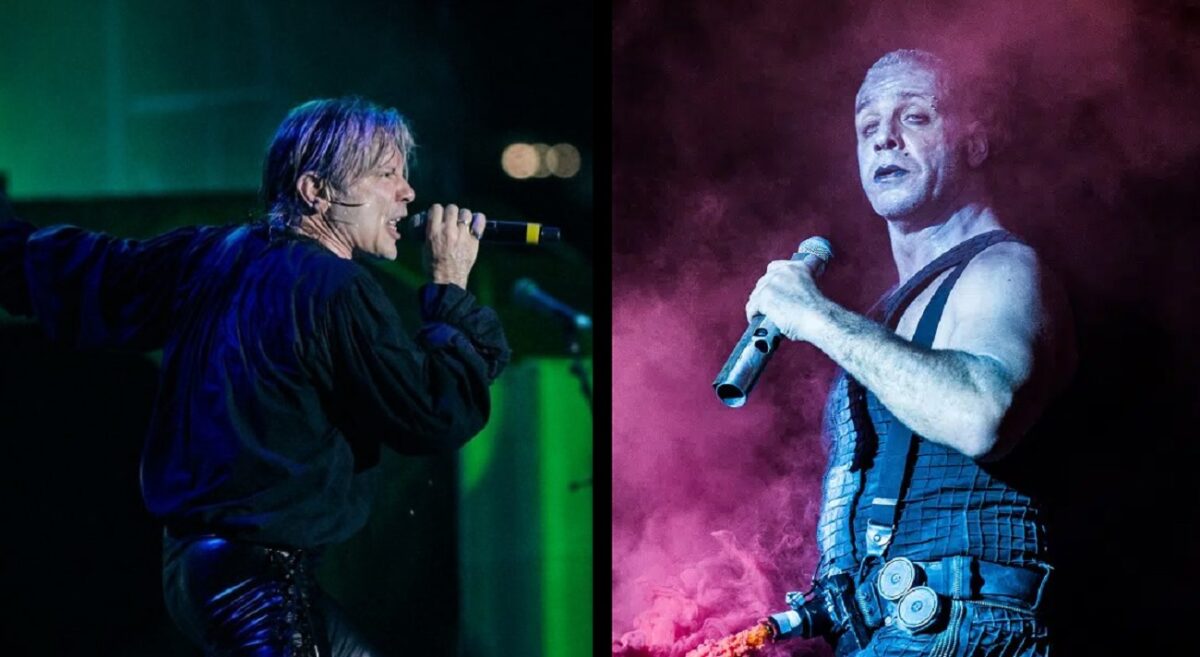 Bruce Dickinson de Iron Maiden à propos de la vidéo de The Writing On The Wall : « Mon modèle était le clip de Rammstein pour Deutschland »