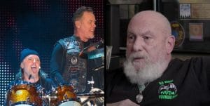 Lars Ulrich et James Hetfield de Metallica remercient Jonny Z d’avoir donné une chance à leur groupe
