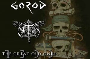 Le Hall of Death réunira Gorod, Seth et The Great Old Ones à Toulouse à la fin du mois de mai
