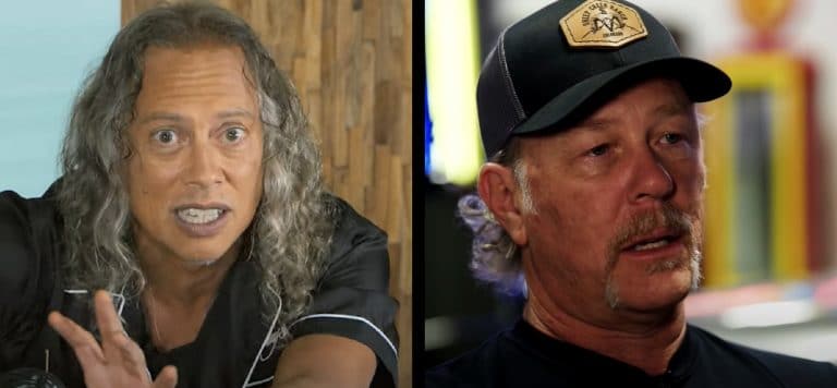 Metallica : Kirk Hammett dit qu’il était “inquiet et nerveux” à propos de la sortie de son premier EP solo, et James Hetfield l’a rassuré