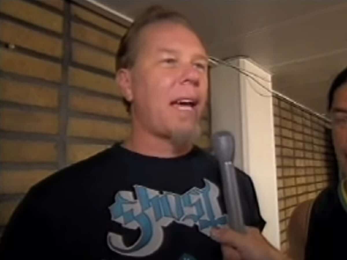 James Hetfield de Metallica est un fan de la première heure de Ghost : « C&rsquo;est une bouffée d&rsquo;air frais pour le Metal »