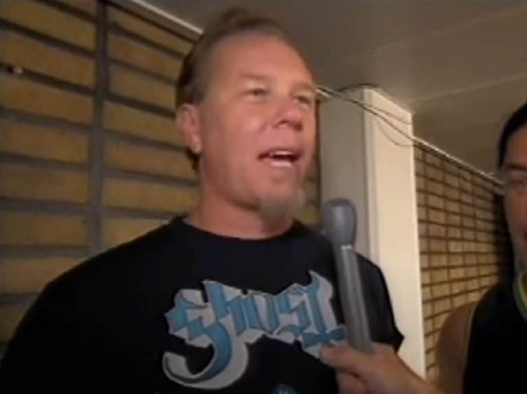 James Hetfield de Metallica est un fan de la première heure de Ghost : “C’est une bouffée d’air frais pour le Metal”