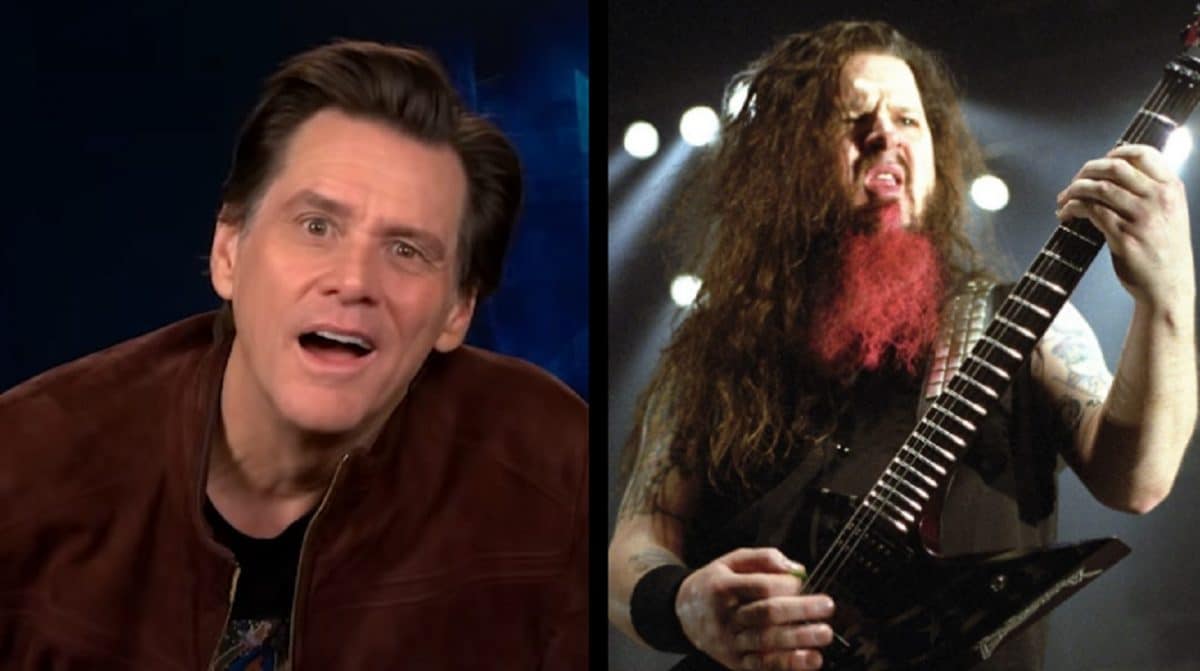 Jim Carrey à propos de la première fois qu’il a entendu Pantera : “J’ai commencé à rire de façon incontrôlable pendant toute la durée du morceau”