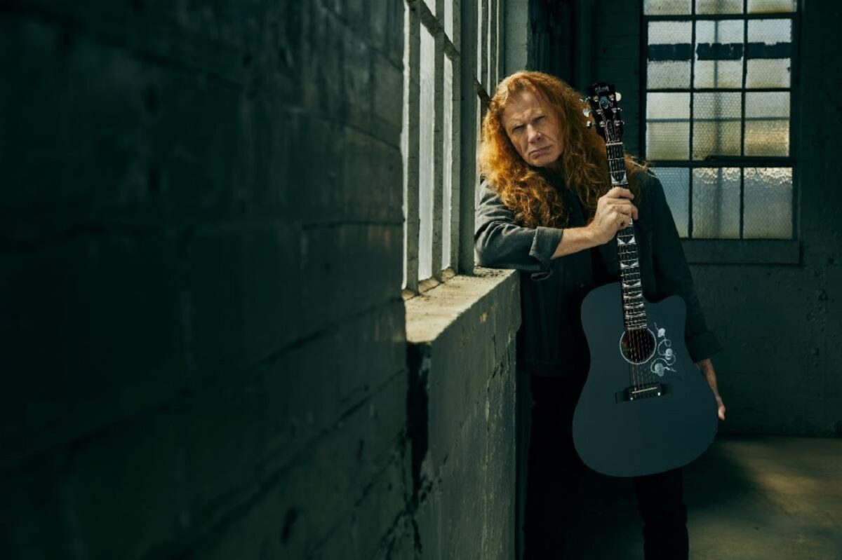 Dave Mustaine de Megadeth s&rsquo;associe à Gibson pour proposer une nouvelle guitare acoustique
