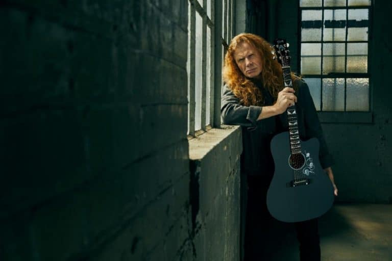 Dave Mustaine de Megadeth s’associe à Gibson pour proposer une nouvelle guitare acoustique