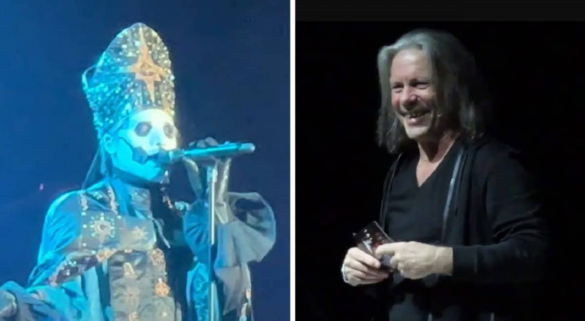 Tobias Forge dit qu’Iron Maiden a eu une “influence considérable” sur Ghost : “Tant sur le plan musical que sur le plan de la production scénique”