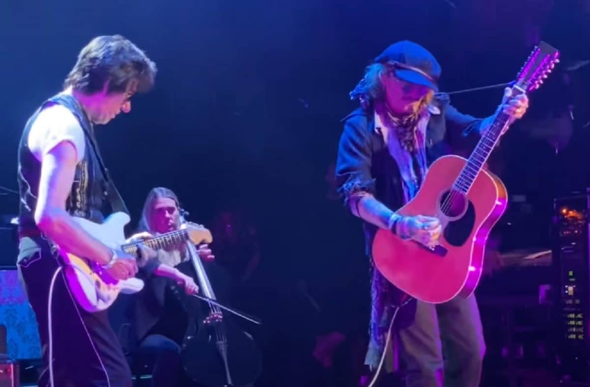 Jeff Beck annonce la sortie imminente d’un album commun avec Johnny Depp