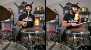 Regardez ce batteur fou jouer Eyeless de Slipknot d’une seule main