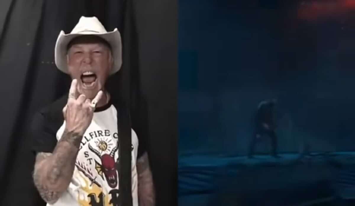 Metallica a réalisé une vidéo sur TikTok, dans laquelle le groupe mime la scène de Stranger Things qui comprend Master Of Puppets…