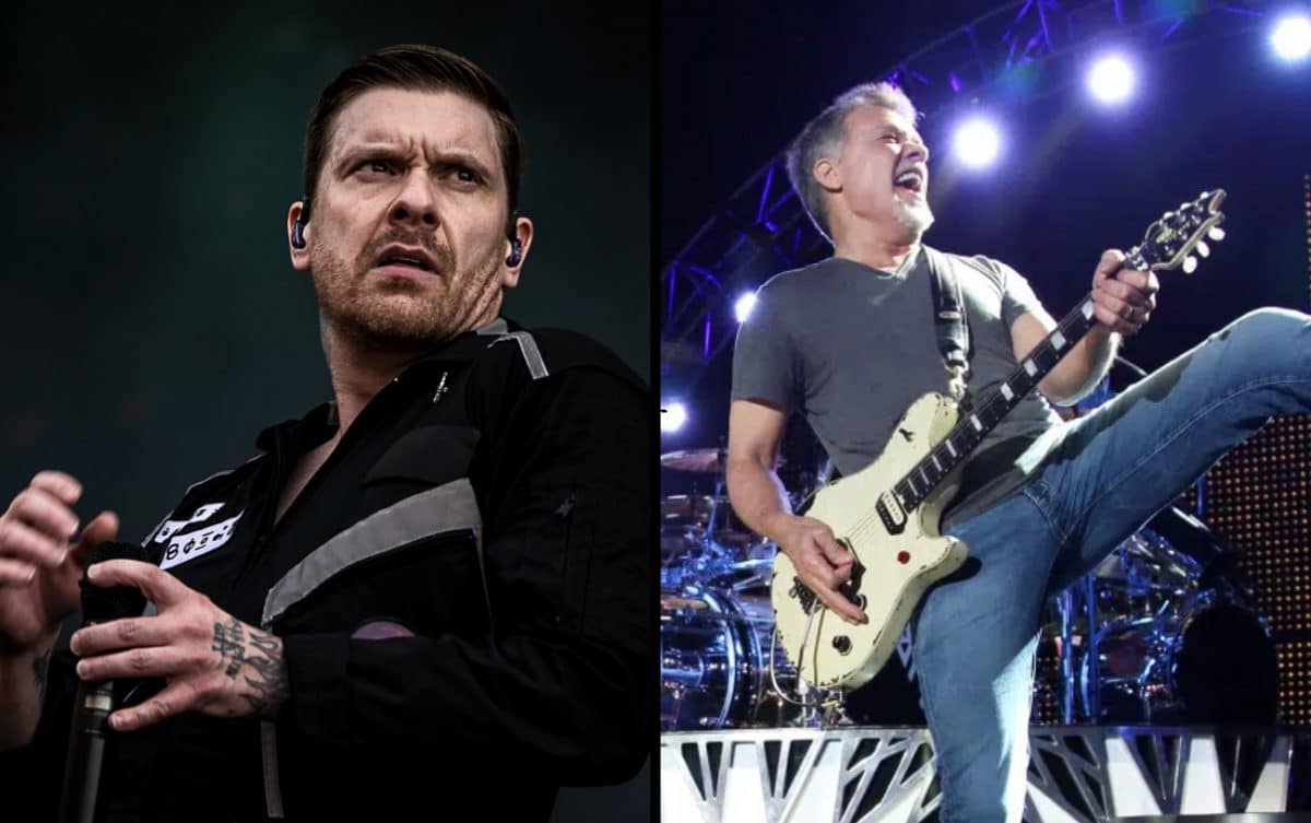 Brent Smith de Shinedown se souvient de la fois où Eddie Van Halen lui a donné une tranche de dinde agrémentée d&rsquo;urine et d&rsquo;une cigarette