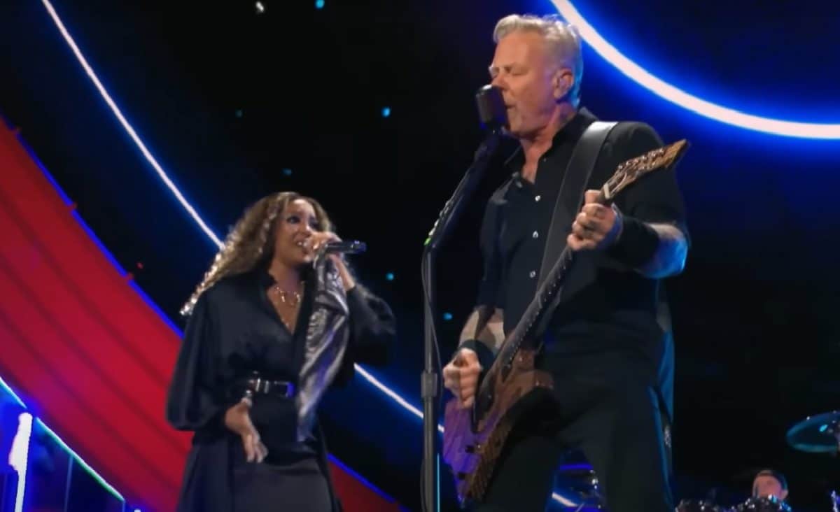 Une vidéo officielle de Metallica jouant Nothing Else Matters au Global Citizen Festival avec la chanteuse country Mickey Guyton est maintenant disponible