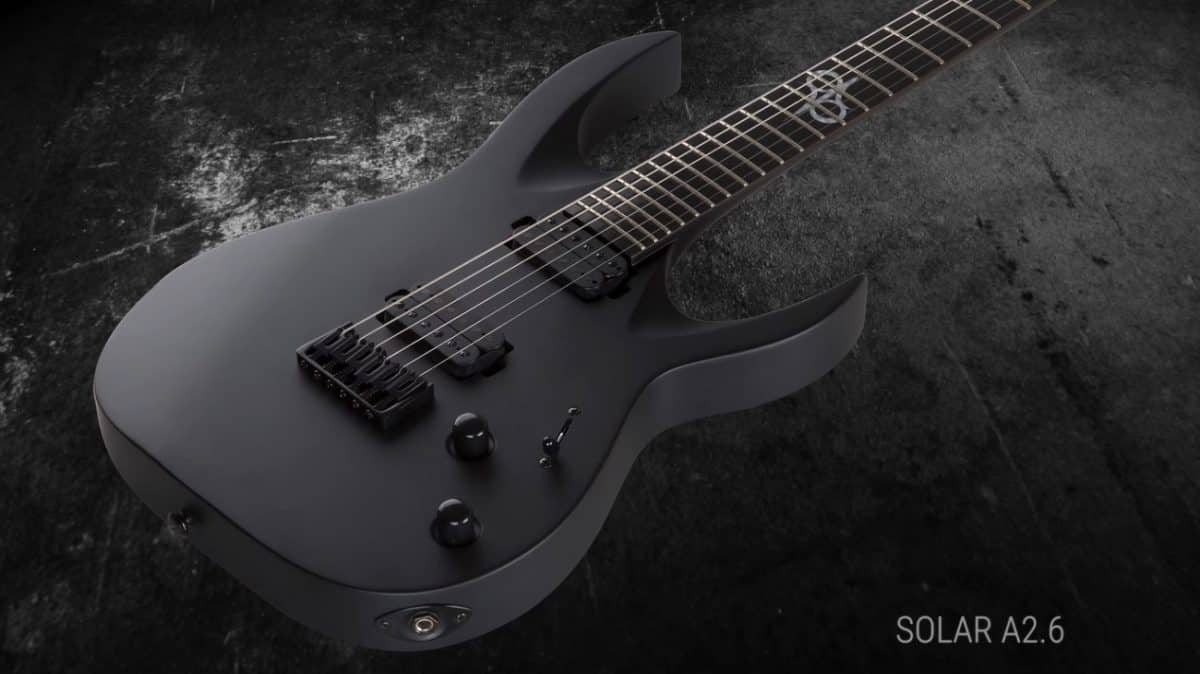 Tentez de gagner une guitare Solar A2.6 (d&rsquo;une valeur de plus de 800 euros)