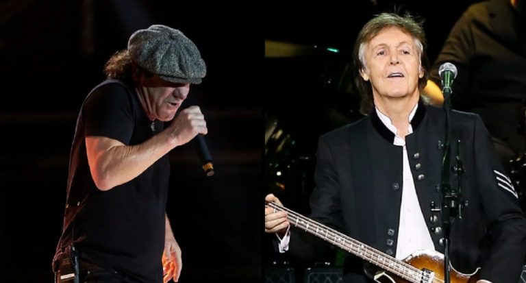 Brian Johnson d’AC/DC se souvient de sa première rencontre embarrassante avec Paul McCartney
