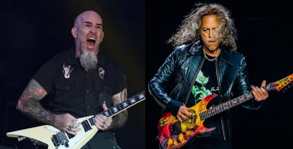 Scott Ian d’Anthrax estime que Kirk Hammett de Metallica est le guitariste rythmique le plus sous-estimé du Metal