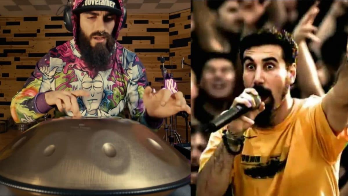 Cette reprise de Toxicity de System Of A Down sur un handpan est très apaisante