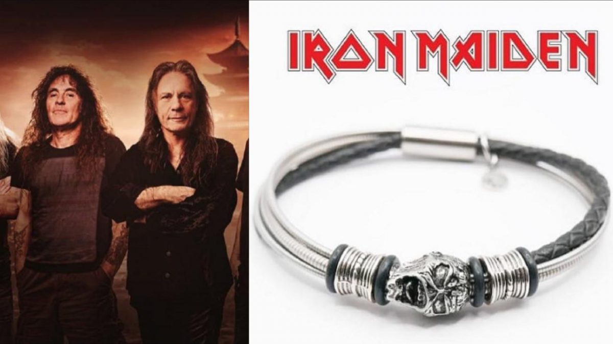 Iron Maiden propose des bijoux fabriqués à partir des cordes de guitares usagées des membres du groupe