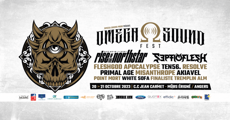 L’Omega Sound Fest annonce sa programmation pour 2023 : Rise Of The Northstar, Septicflesh, Fleshgod Apocalypse et plus encore