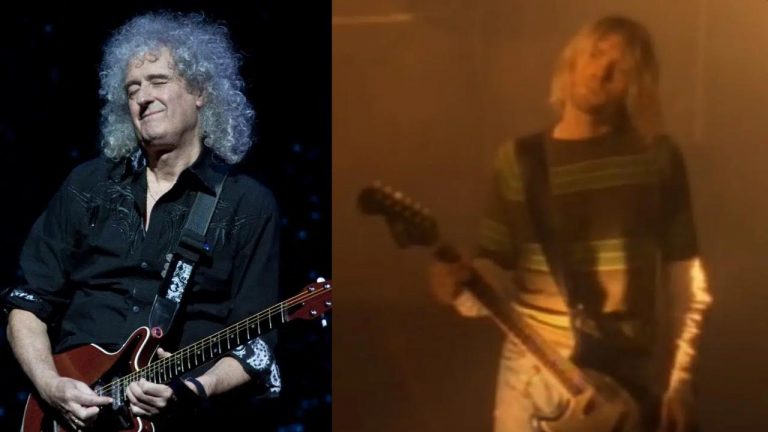 Brian May, de Queen, cite ses guitaristes préférés et fait l’éloge de l’héritage guitaristique de Kurt Cobain