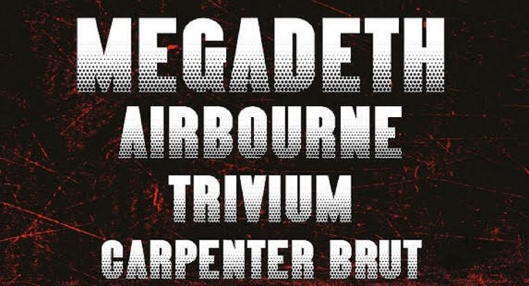 L’Orange Metalic Festival (en France) annonce sa deuxième édition avec Megadeth, Airbourne, Trivium et Carpenter Brut