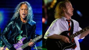 Kirk Hammett de Metallica : “J’ai été obnubilé par AC/DC presque toute ma vie”