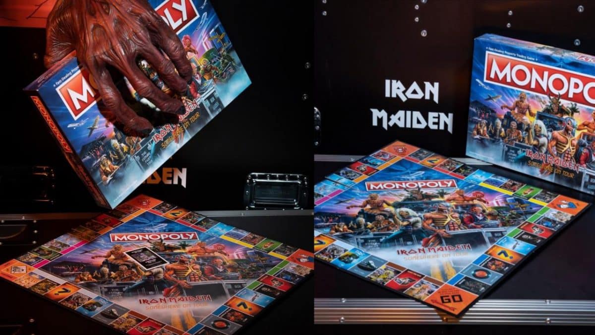 Le jeu de Monopoly officiel d’Iron Maiden est à présent disponible