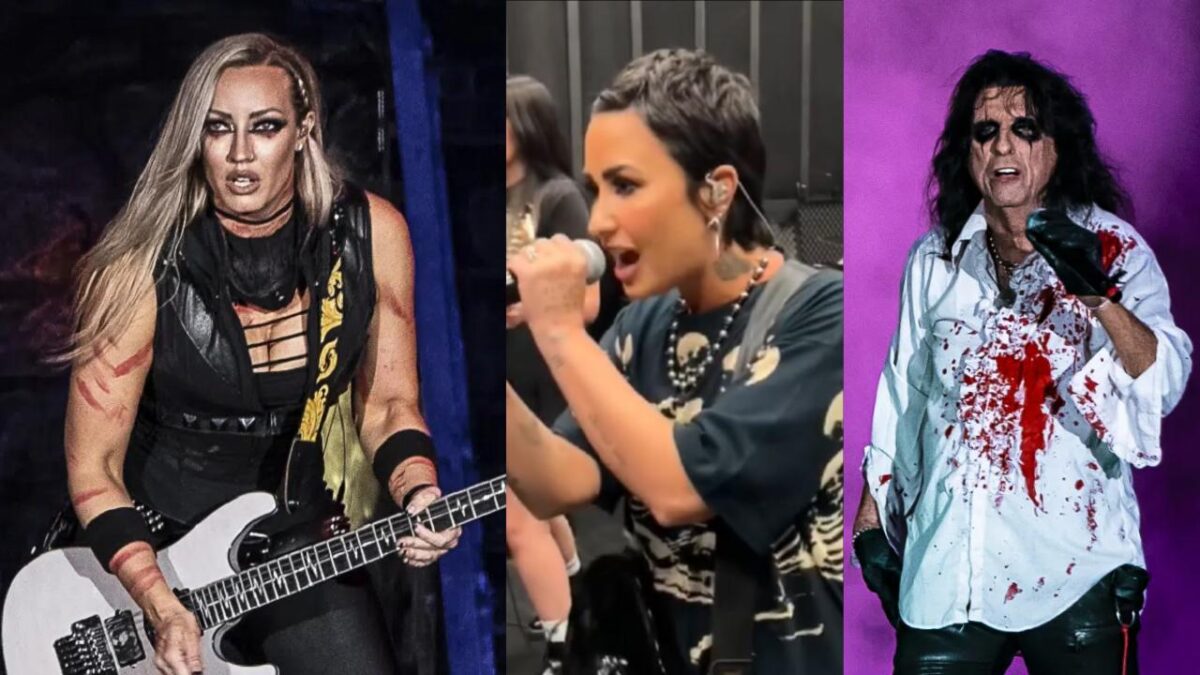 Nita Strauss dit que Demi Lovato et Alice Cooper ont travaillé sur une chanson ensemble : « Ça s&rsquo;est très bien passé »