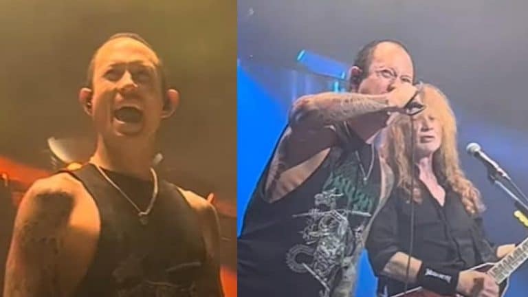 Matt Heafy de Trivium a rejoint Megadeth sur scène pour chanter Tornado Of Souls (vidéo)