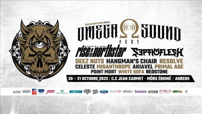 Rappel : L’Omega Sound Fest 2023 arrive à grands pas (avec Rise Of The Northstar, Septicflesh, Hangman’s Chair et plus encore)