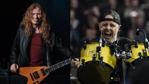 Dave Mustaine, de Megadeth, affirme qu’il “s’adaptait au niveau de Lars” Ulrich lorsqu’il était dans Metallica