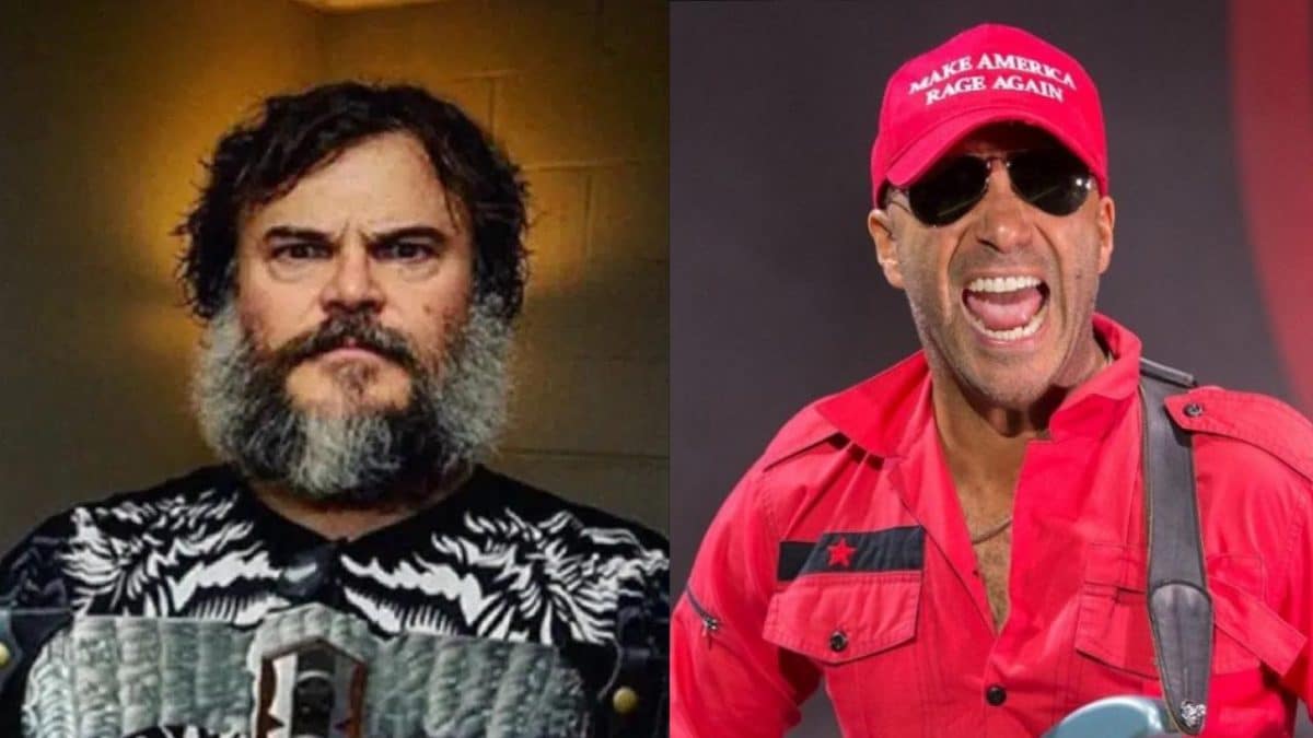 Jack Black (Tenacious D) et un groupe d&rsquo;enfants ont joué Mr Crowley d&rsquo;Ozzy Osbourne pour le 100e anniversaire de la mère de Tom Morello (Rage Against The Machine)