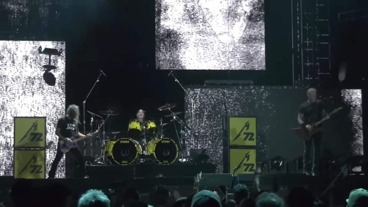Metallica : Regardez une vidéo pro du groupe jouant One au festival Power Trip