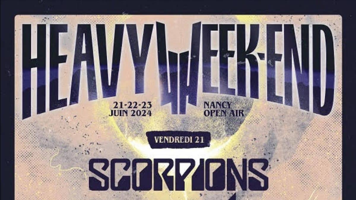 Heavy Week-end/Nancy Open-Air : Scorpions, Deep Purple, Judas Priest et 3 autres géants à l’affiche en 2024