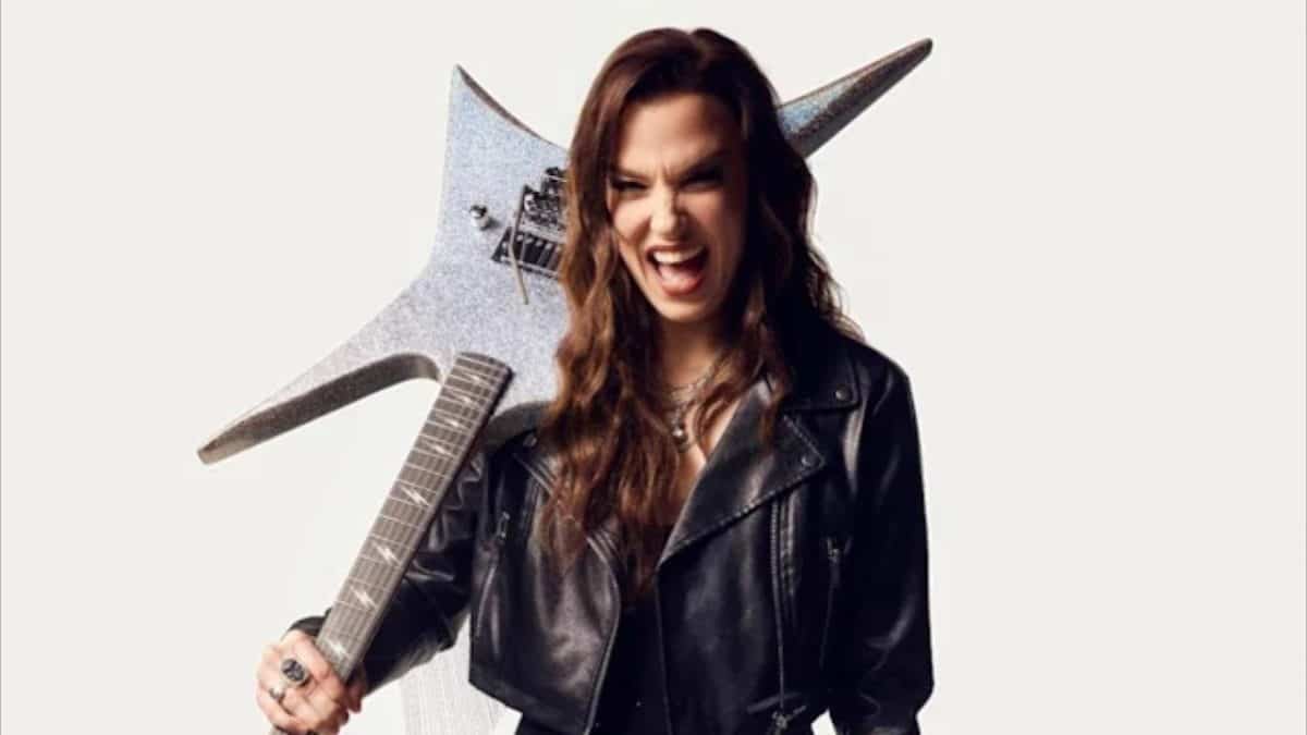 Lzzy Hale d’Halestorm collabore avec Kramer pour une nouvelle guitare signature