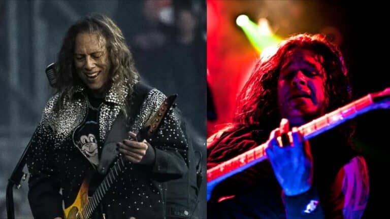 “C’est le meilleur solo de l’année pour l’instant” ; Kirk Hammett de Metallica salue le solo de guitare de Phil Demmel dans Idle Hands de Kerry King