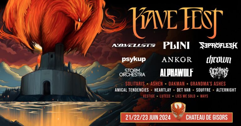 Kave Fest 2024 : Une célébration du rock et du metal au Château de Gisors