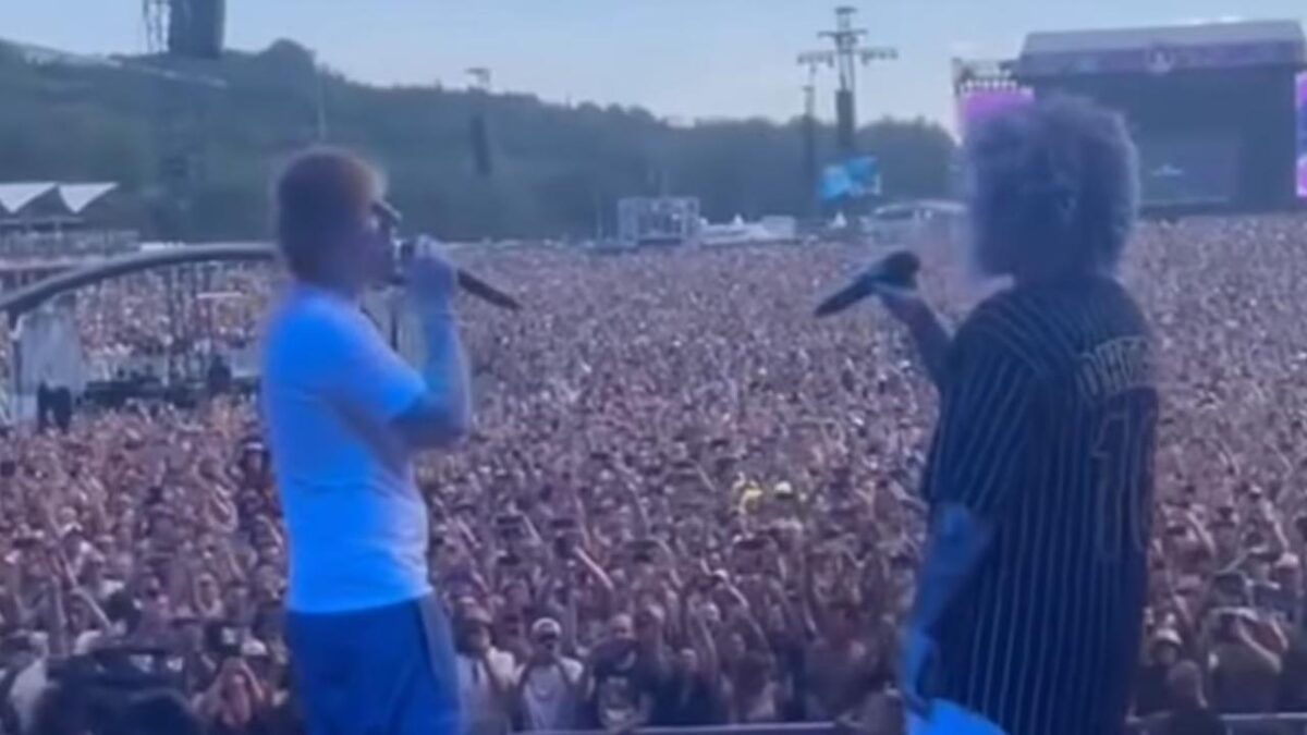 Ed Sheeran surprend le public en rejoignant Limp Bizkit sur scène au Pinkpop 2024