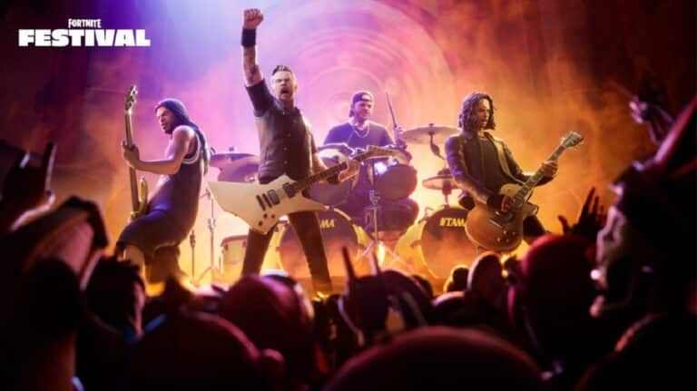 Metallica rejoint Fortnite avec un concert exclusif, des skins jouables, etc.