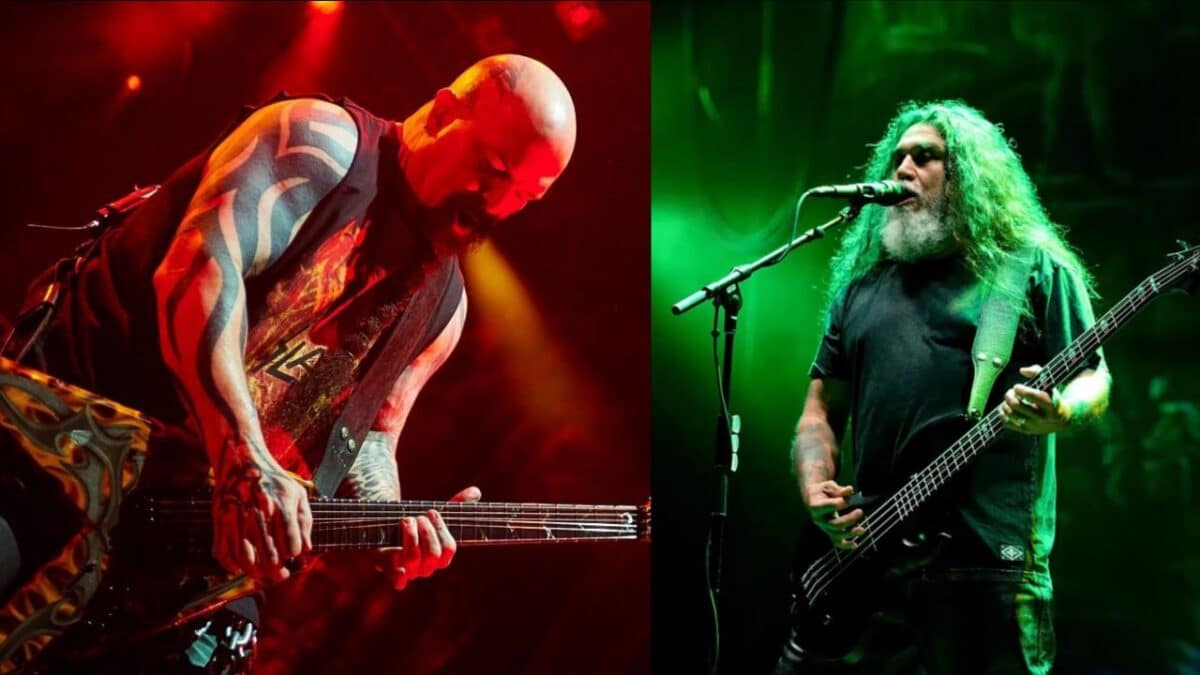 « Nous avons toujours laissé Tom jouer de la basse jusqu&rsquo;à ce qu&rsquo;il en ait assez de ne pas être bon dans ce domaine » ; Kerry King révèle pourquoi Tom Araya a cessé de jouer de la basse sur les albums de Slayer