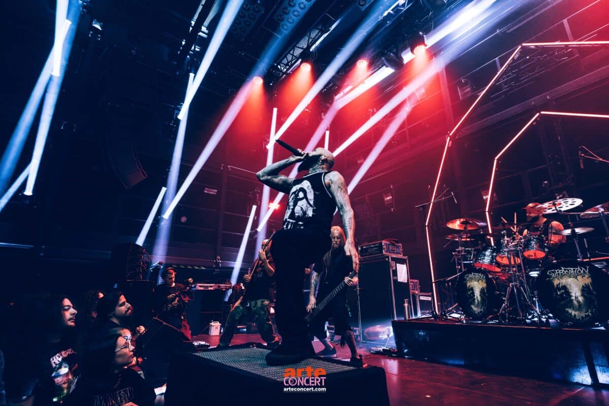 Suffocation coupe le souffle à la Gaîté Lyrique