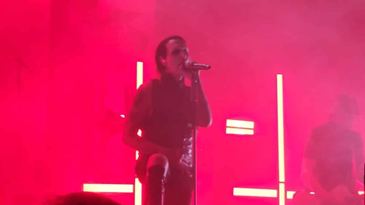 Marilyn Manson joue son nouveau single, As Sick As The Secrets Within, pour la première fois en concert