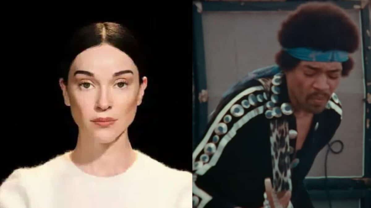 “Vous auriez pu l’enregistrer avec une boîte de conserve et vous auriez tout de même ressenti la puissance de son jeu de guitare” ; St. Vincent salue le génie guitaristique de Jimi Hendrix