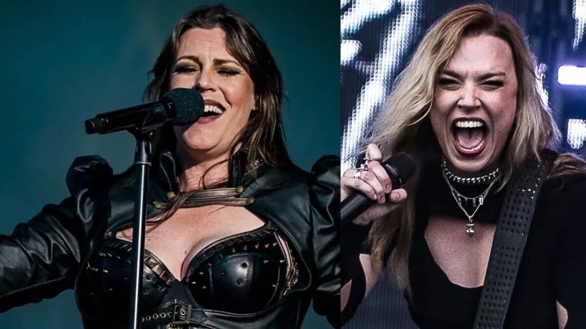 « Elle est une véritable force de la nature » ; Floor Jansen (Nightwish) avoue être « impressionnée » par Lzzy Hale (Halestorm)