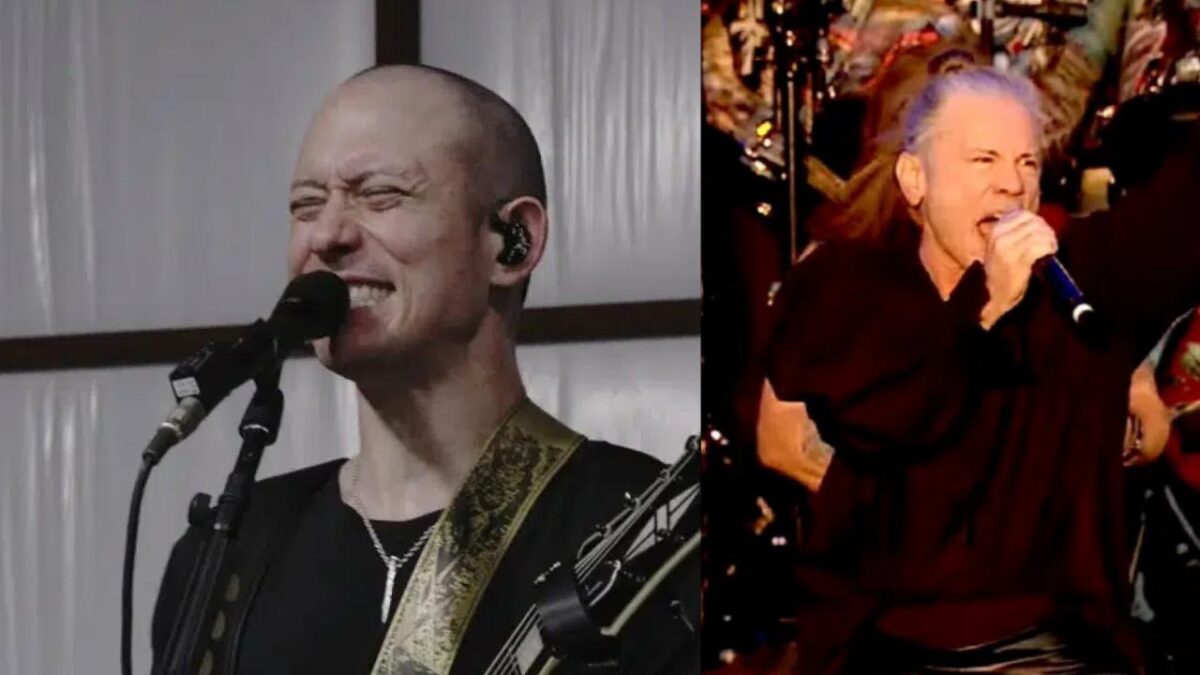 « On nous a demandé de lancer des œufs sur Bruce Dickinson » ; Matt Heafy raconte que Trivium a refusé d&rsquo;attaquer Iron Maiden (sous les ordres de Sharon Osbourne)