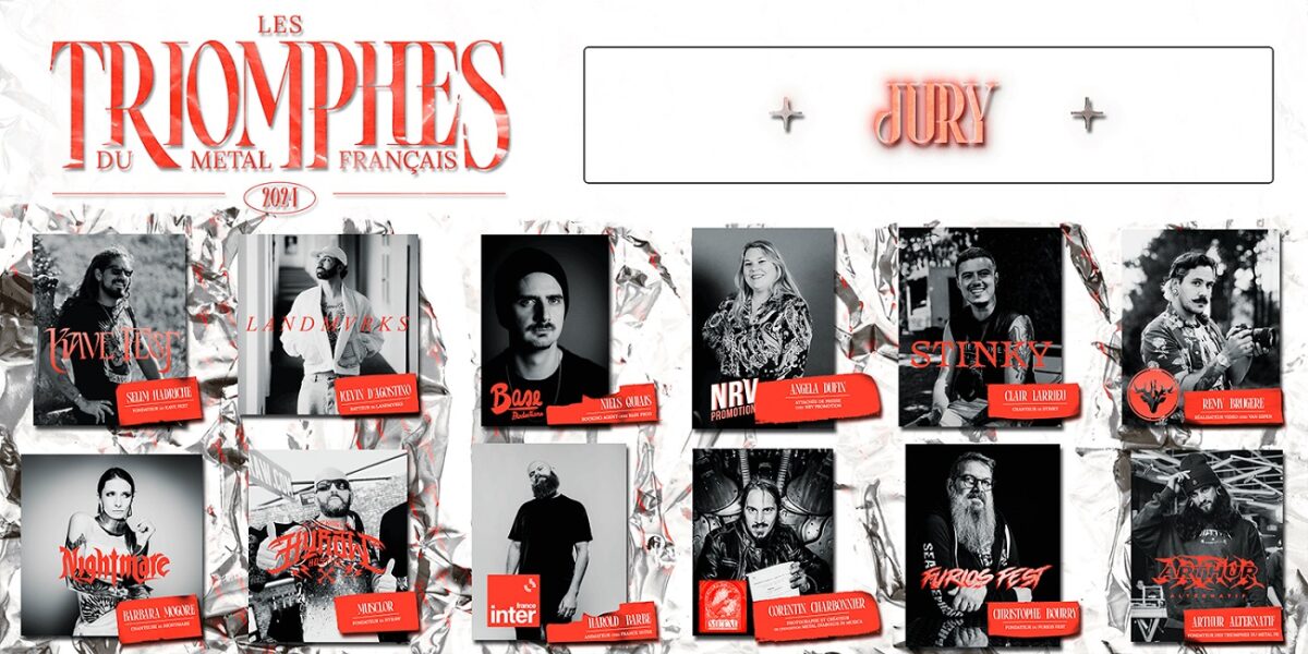 Les Triomphes du Metal Français : découvrez le jury de l’édition 2024