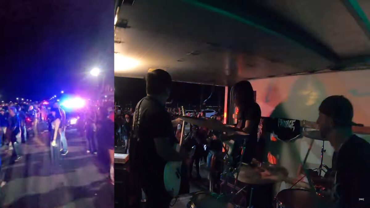 Un concert sauvage dans un camion : Hemorage se fait remarquer après le show de Korn