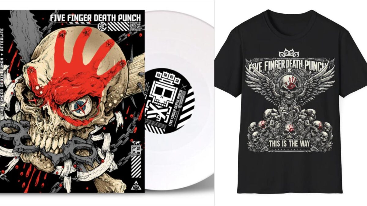 Jeu-concours : Tentez de gagner des vinyles et t-shirts exclusifs de Five Finger Death Punch