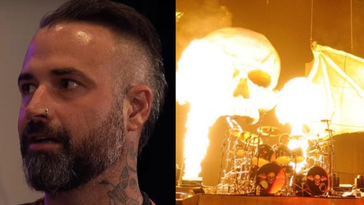 « Jamais auparavant je n’avais ressenti que j’avais réalisé mon rêve, jusqu’à Rock In Rio », confie Johnny Christ d’Avenged Sevenfold