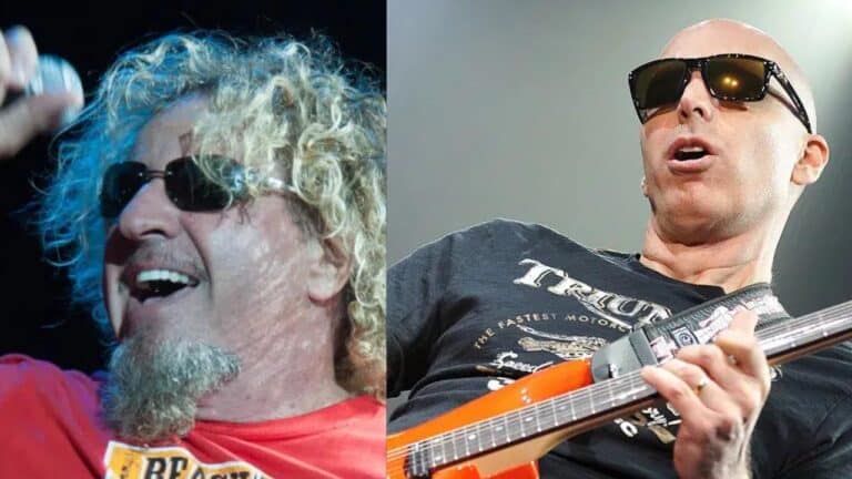 Sammy Hagar : pourquoi Joe Satriani était le choix idéal pour jouer Van Halen